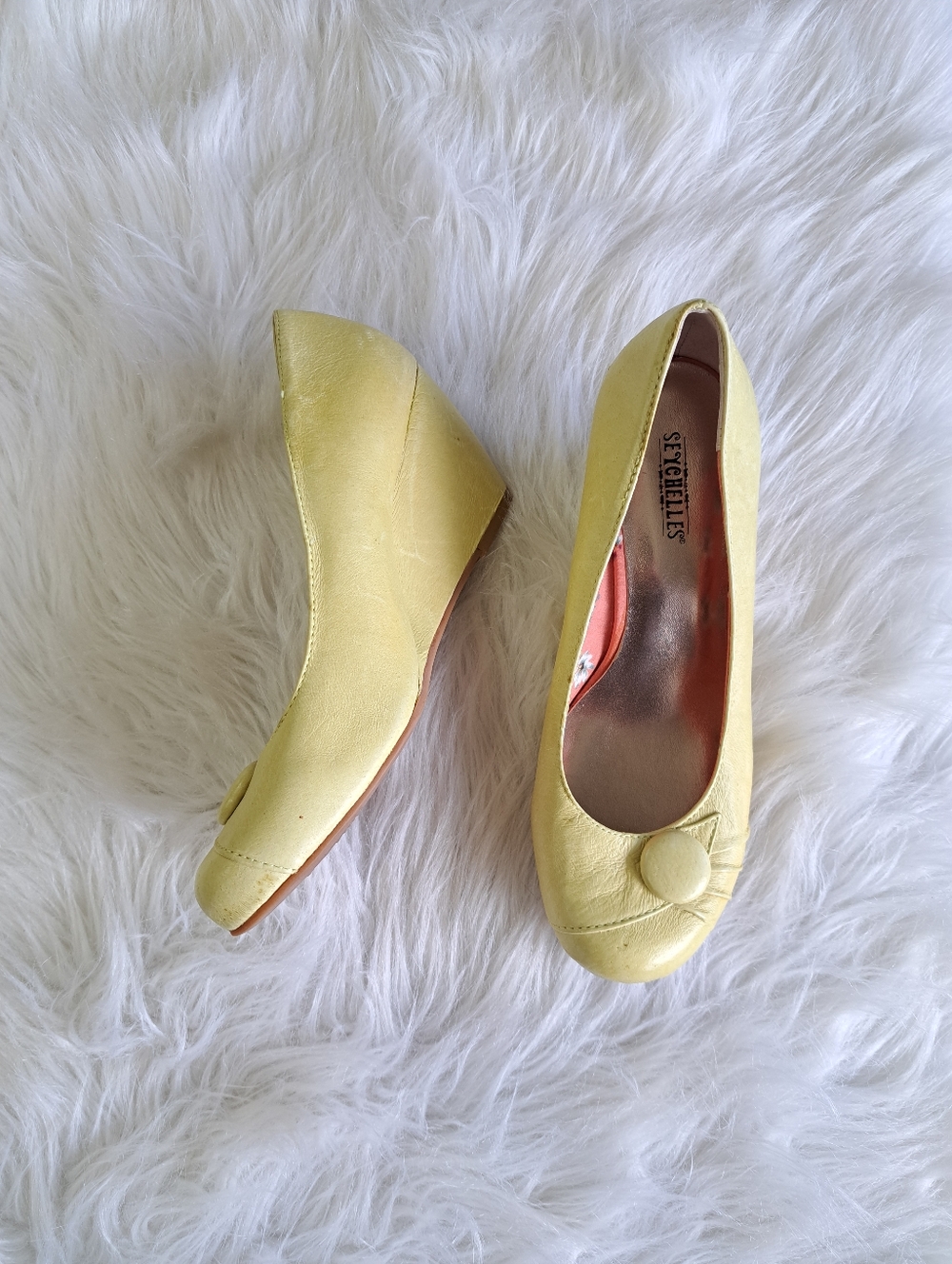 Seychelles leather wedges